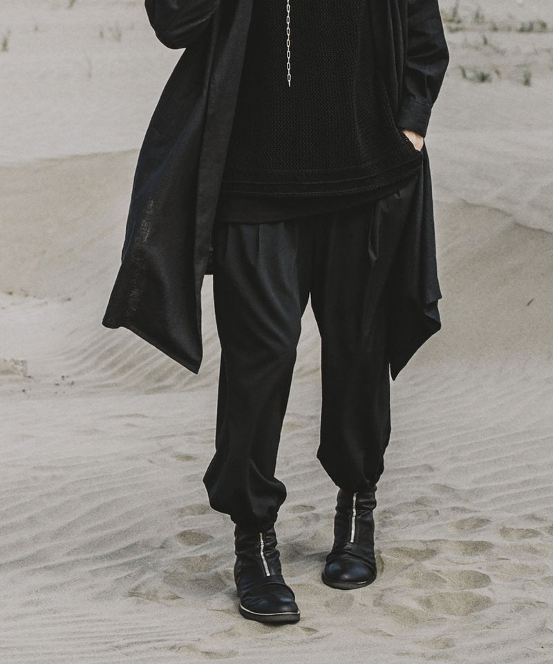 Tuck Balloon Easy Trousers