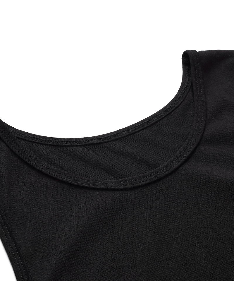 Asymmetrical layered sheer knit PO