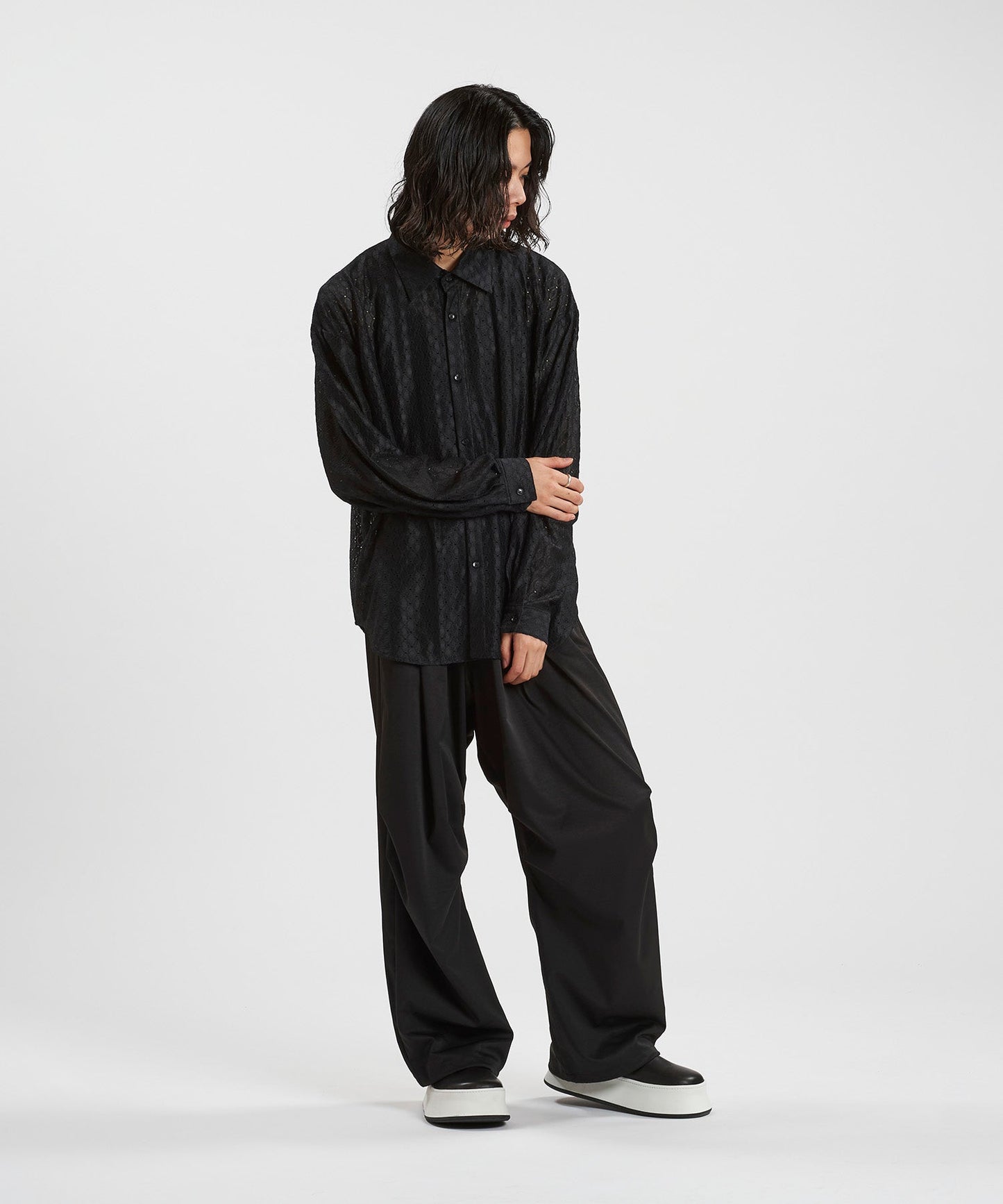 BLACK Model:H180cm