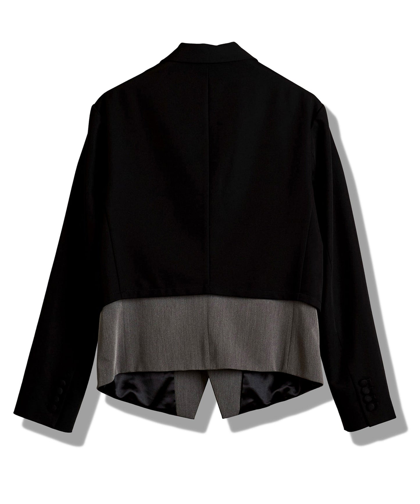 レイヤードショートJKT