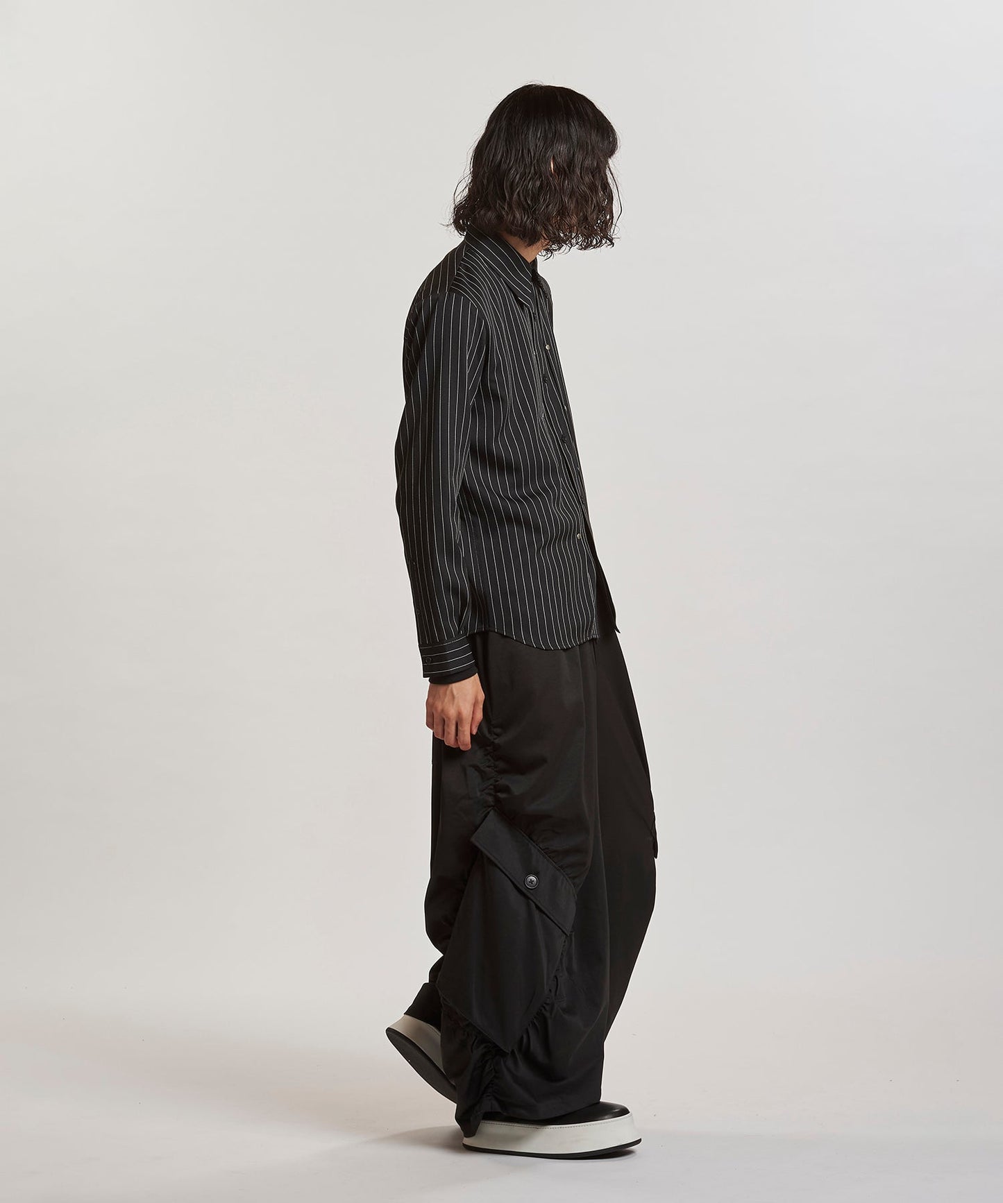 ストライプ Model:H180cm