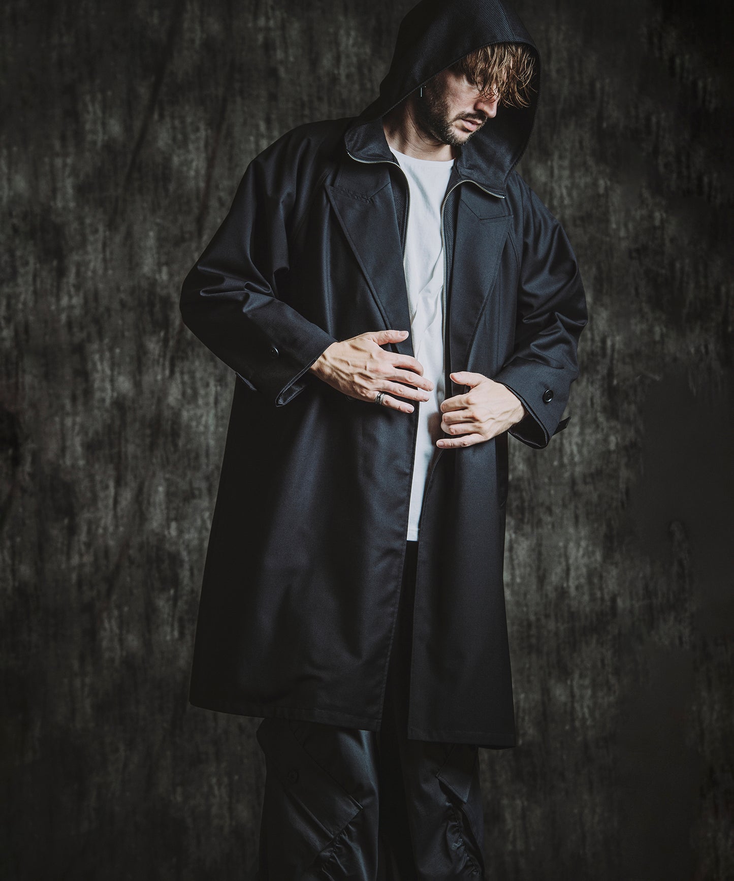 ダブルブレストBIGロングコート