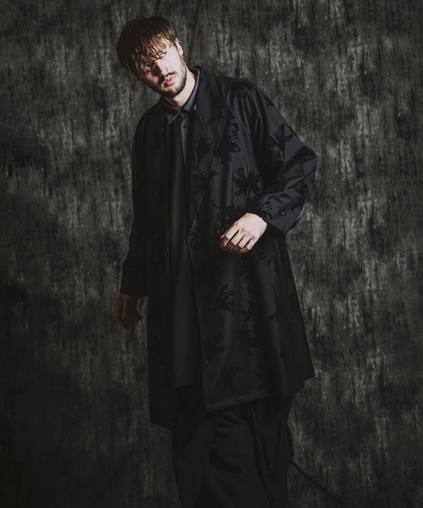 ダブルブレストBIGロングコート