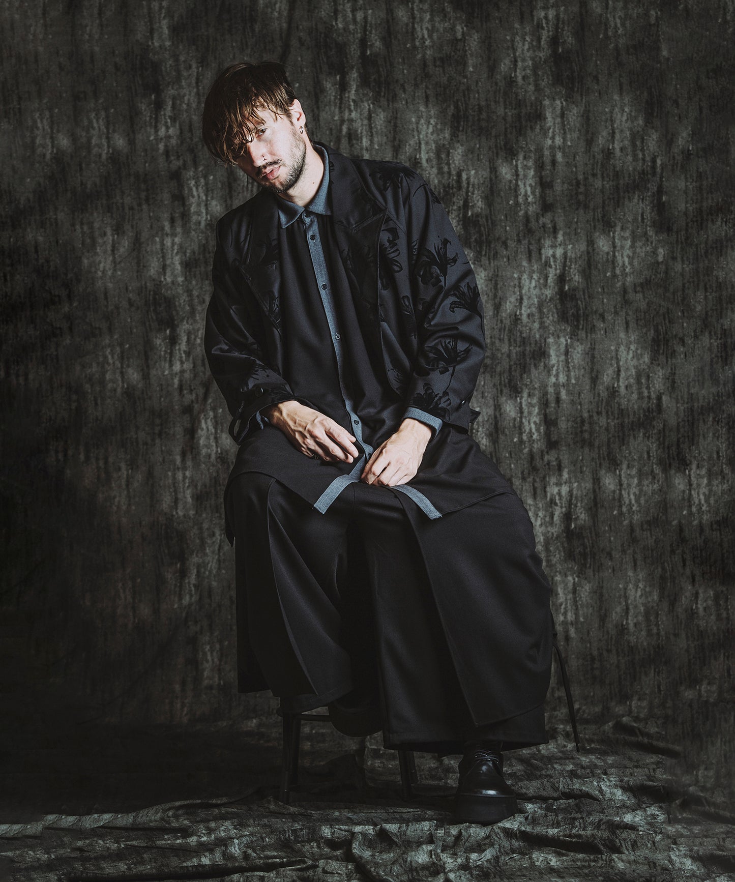 ダブルブレストBIGロングコート