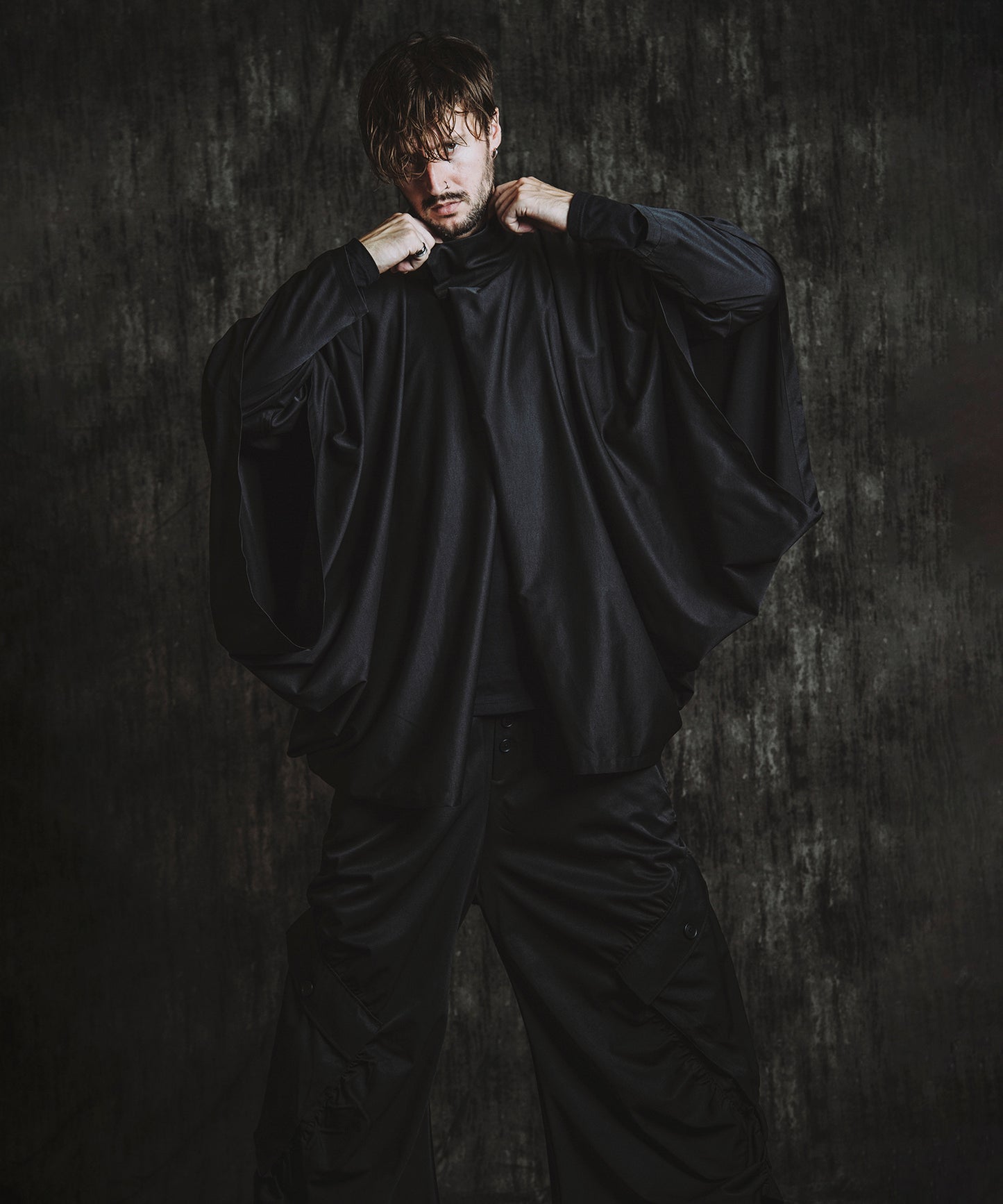 マルチWAYレイヤードコクーンコート