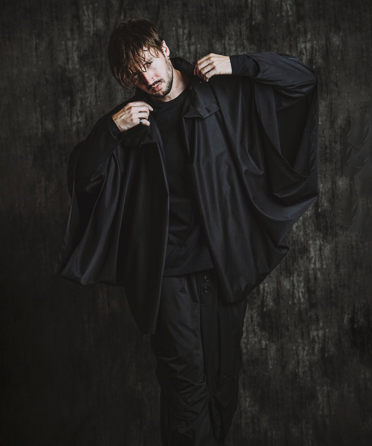 マルチWAYレイヤードコクーンコート