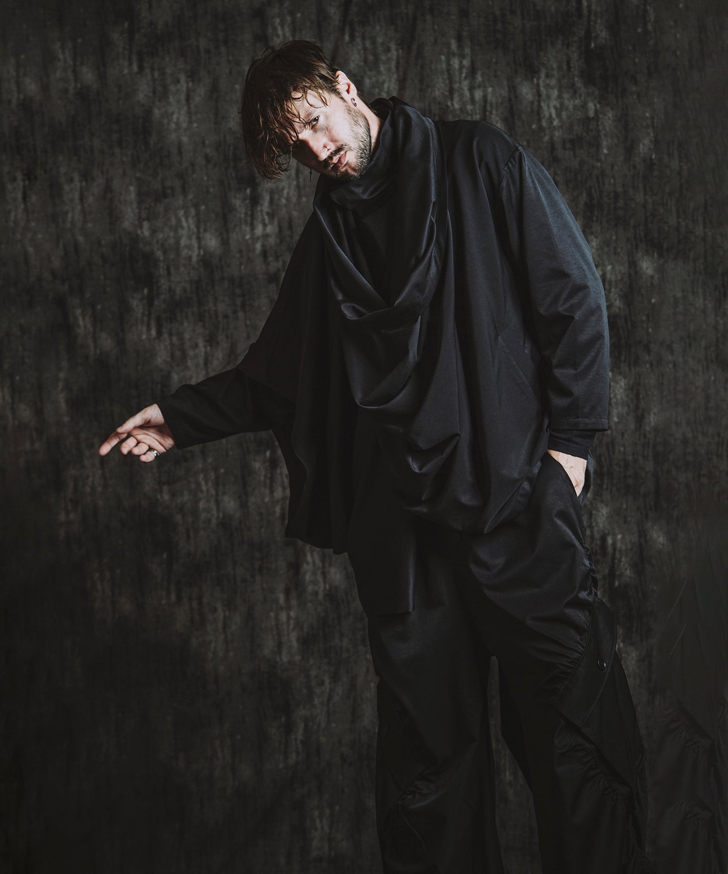 マルチWAYレイヤードコクーンコート