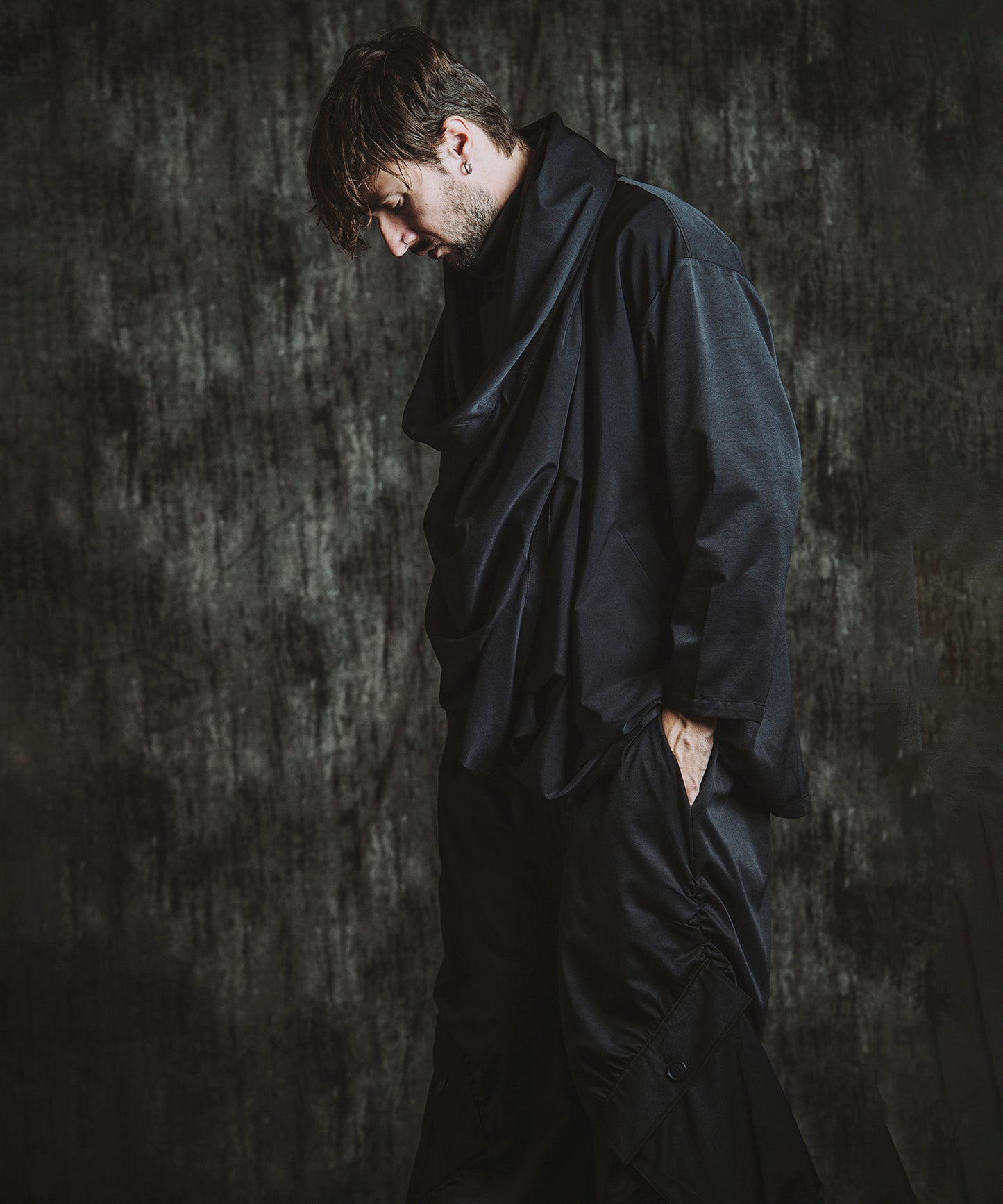 マルチWAYレイヤードコクーンコート