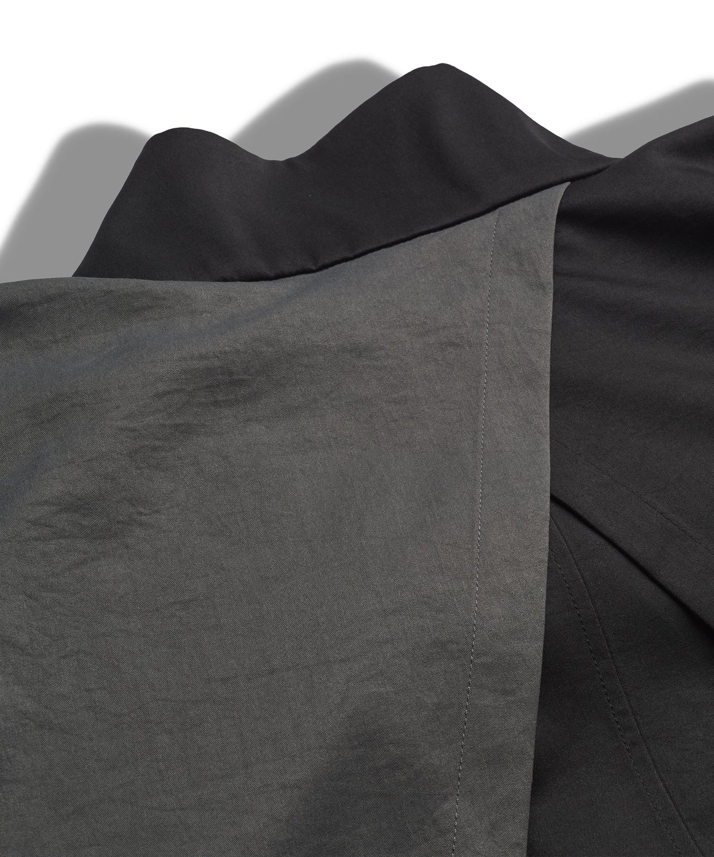 マルチWAYレイヤードコクーンコート