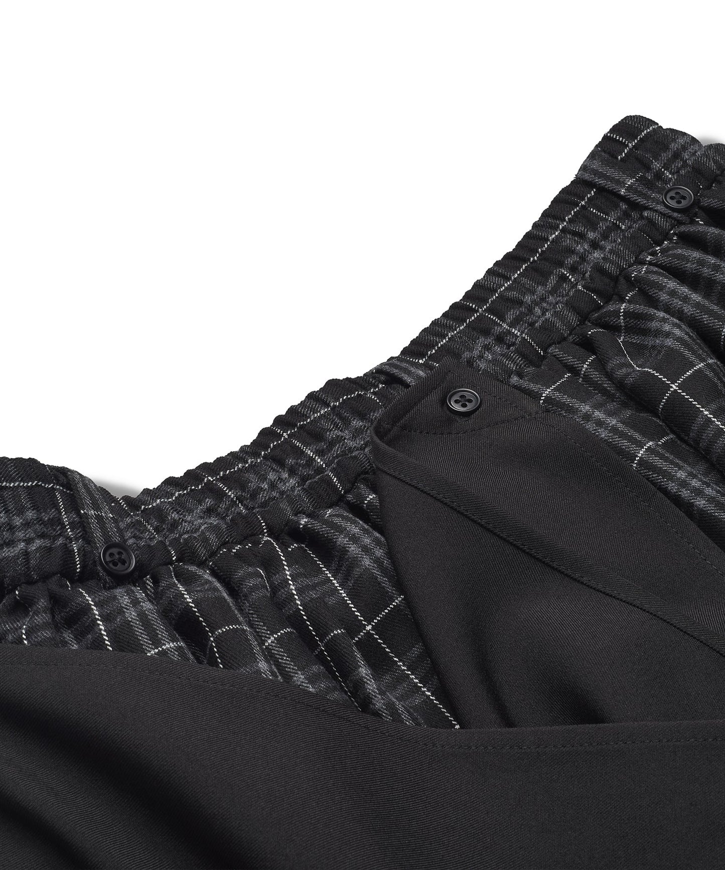 ギャザーバギードレープトラウザーズ