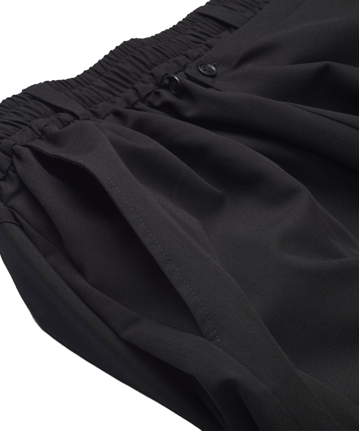 レイヤードケープバギートラウザーズ