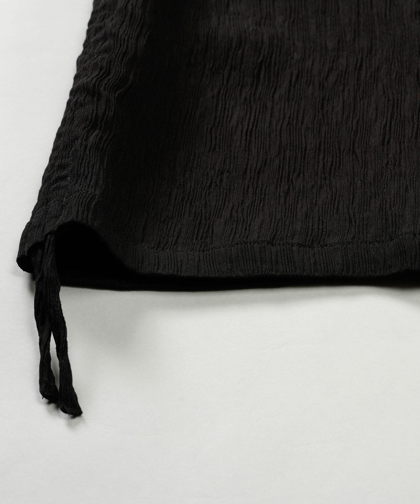 ドローストリングスサルエルトラウザーズ