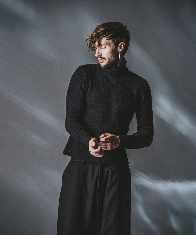 Premium Light Rib Knit Turtleneck PO