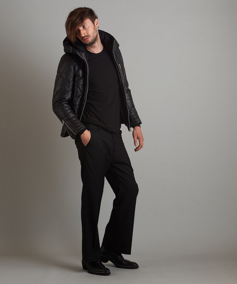 シープレザー2WAYパデッドフーデッドBLZ