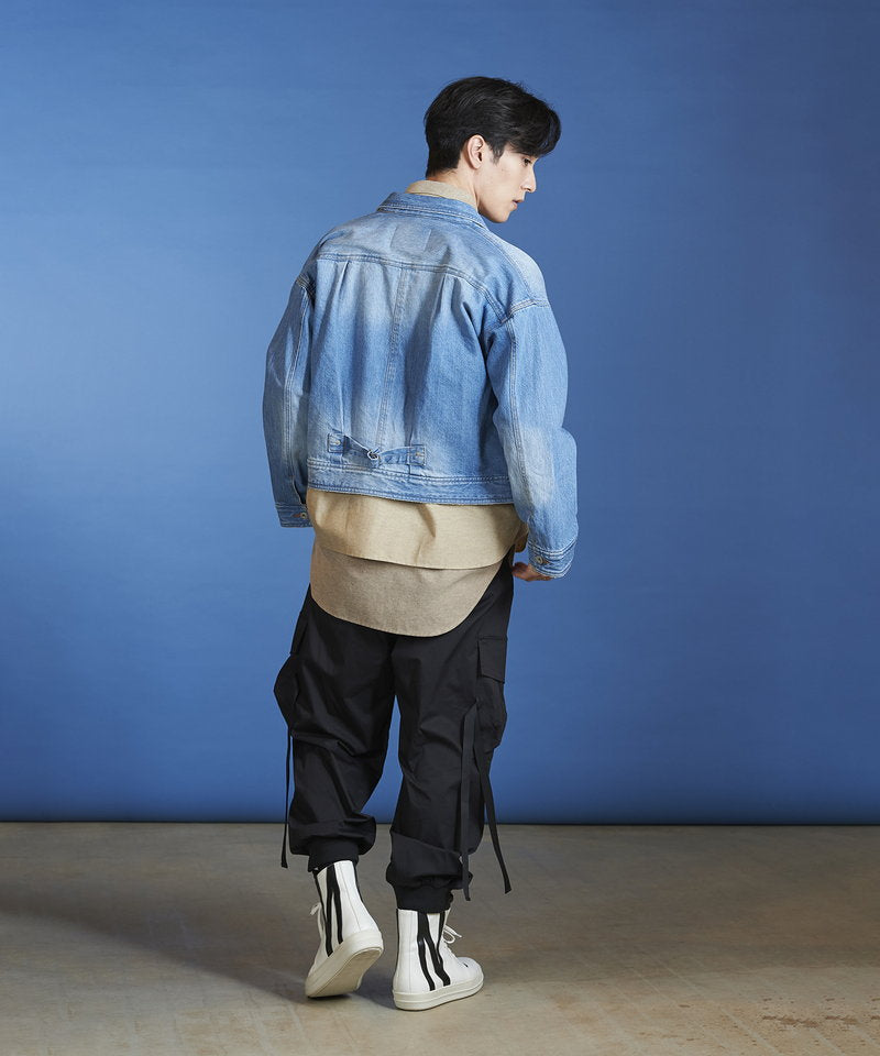 USED加工BIGデニムブルゾン