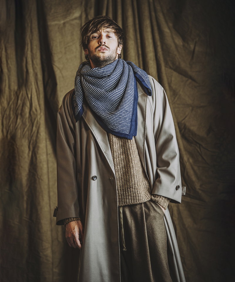 Low Gauge Slub Knit C/N-PO