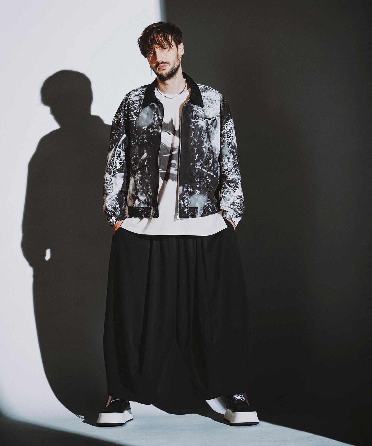 PATTERN1 Model:H182cm