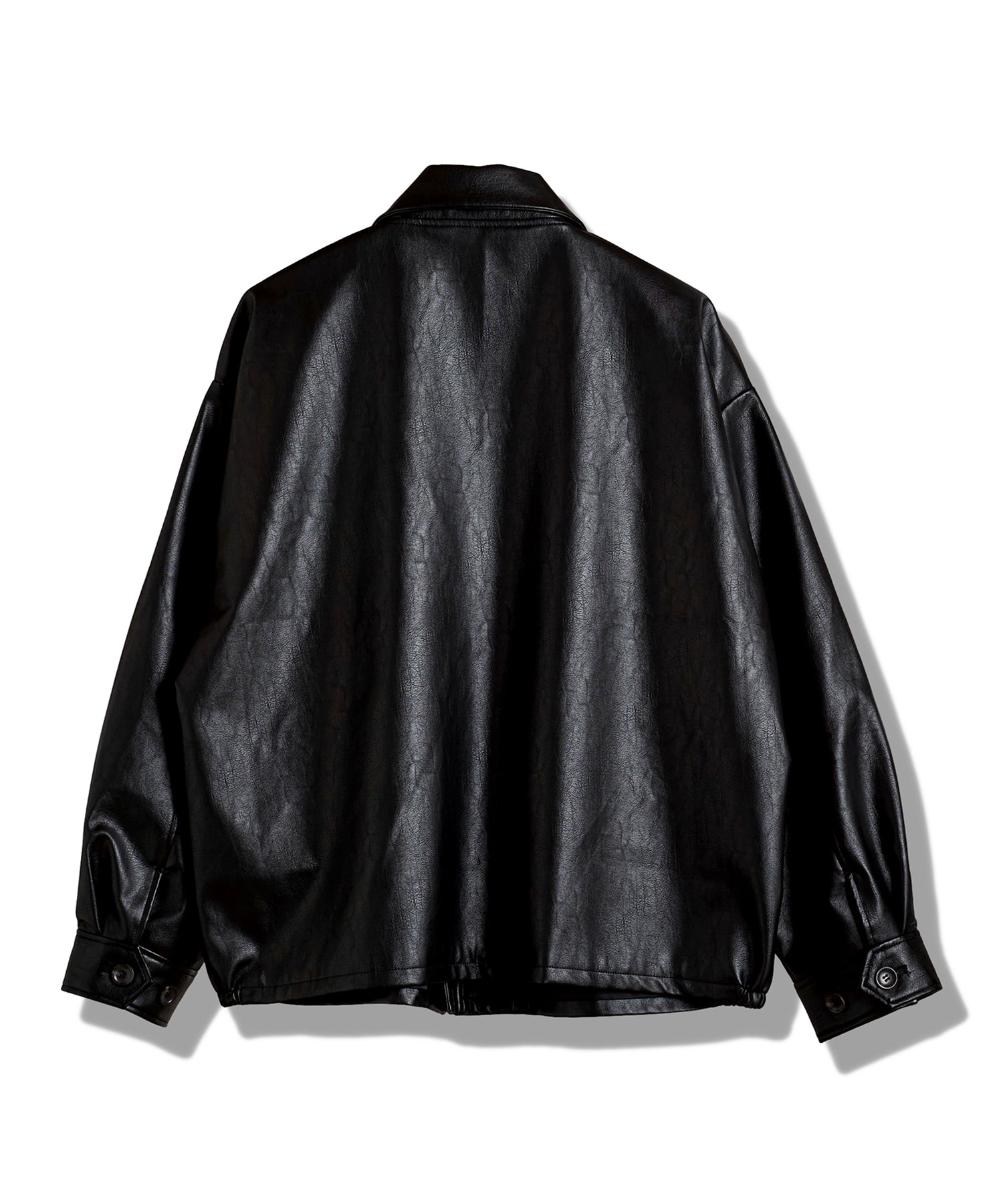 シンセティックレザーZIP BIG-BLZ