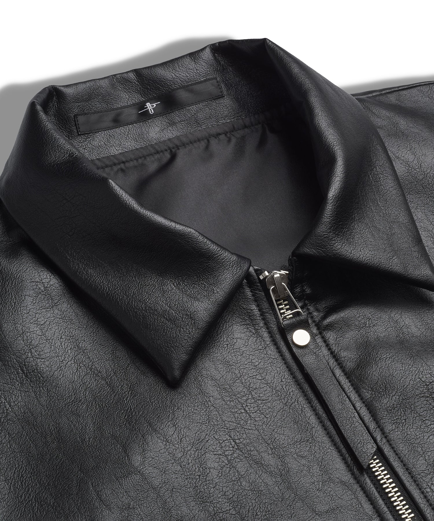 シンセティックレザーZIP BIG-BLZ