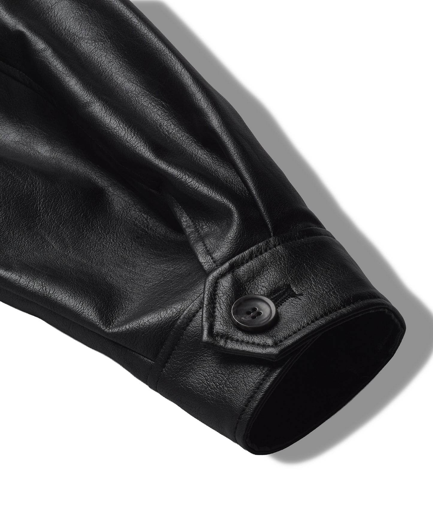 シンセティックレザーZIP BIG-BLZ