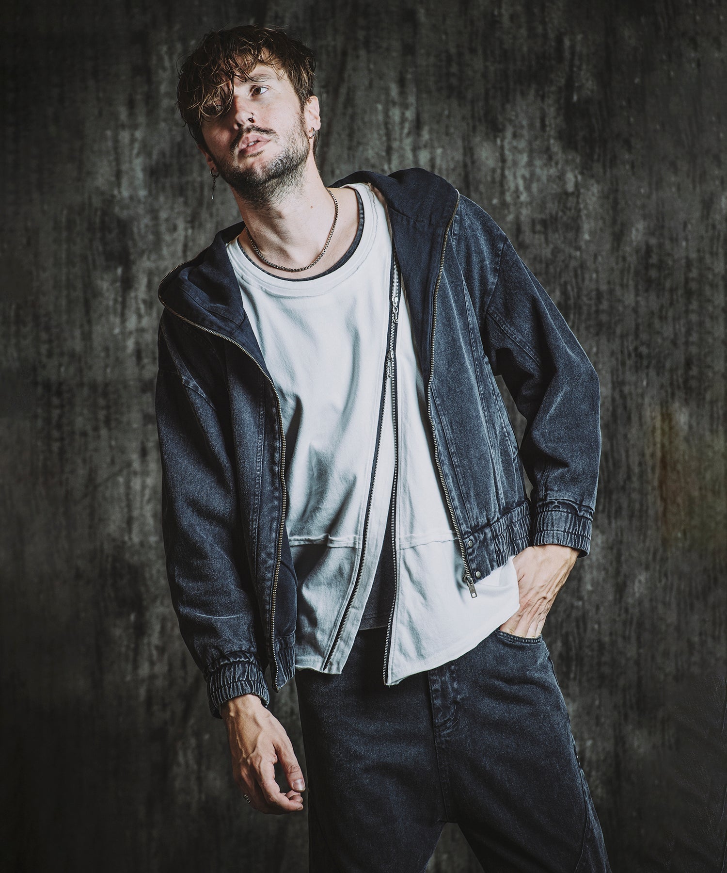 GRAY Model:H182cm