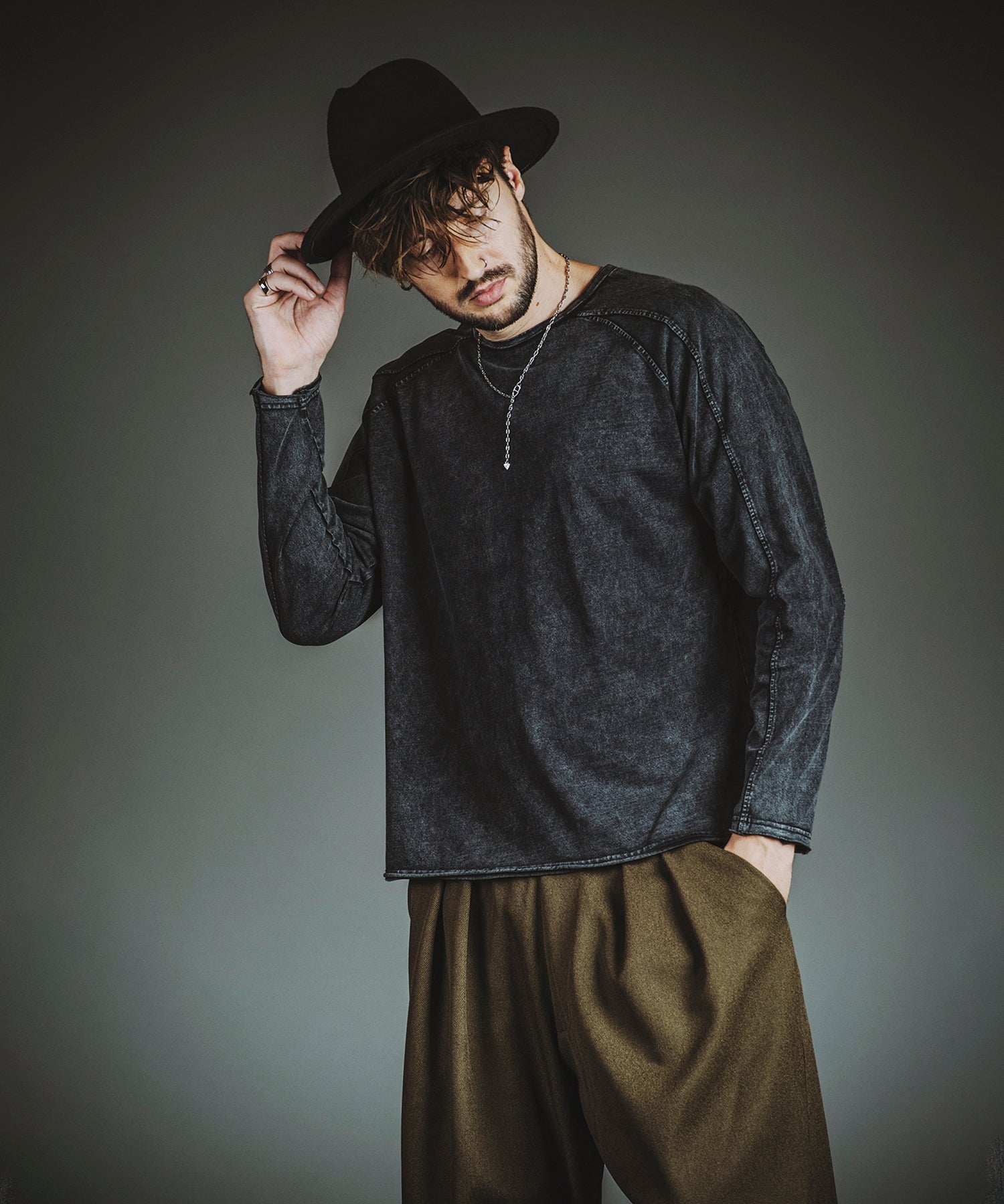 GRAY Model:H182cm