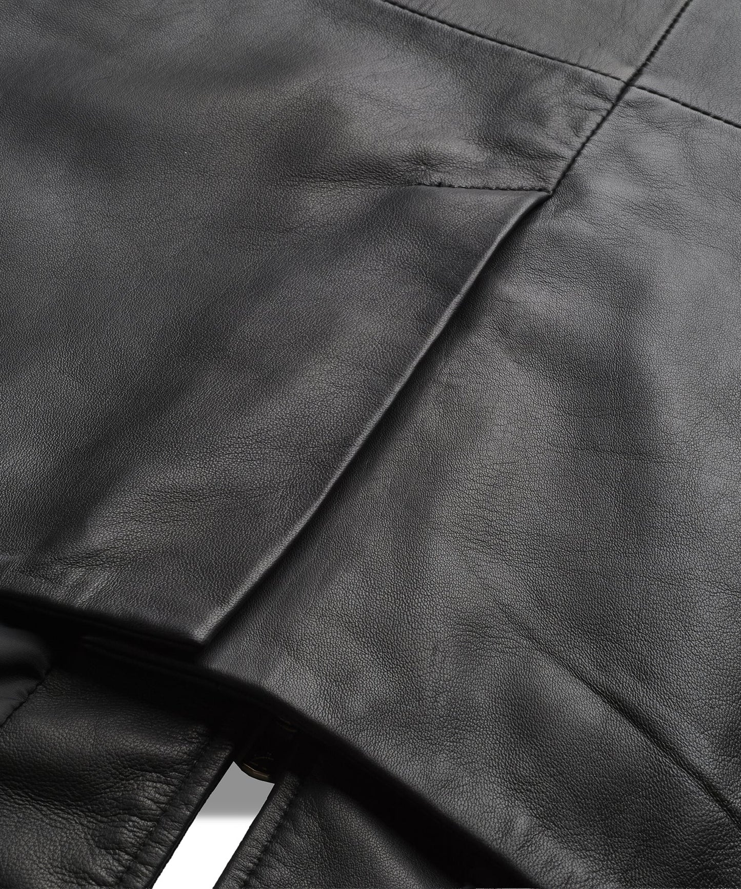 シープレザーフードJKT