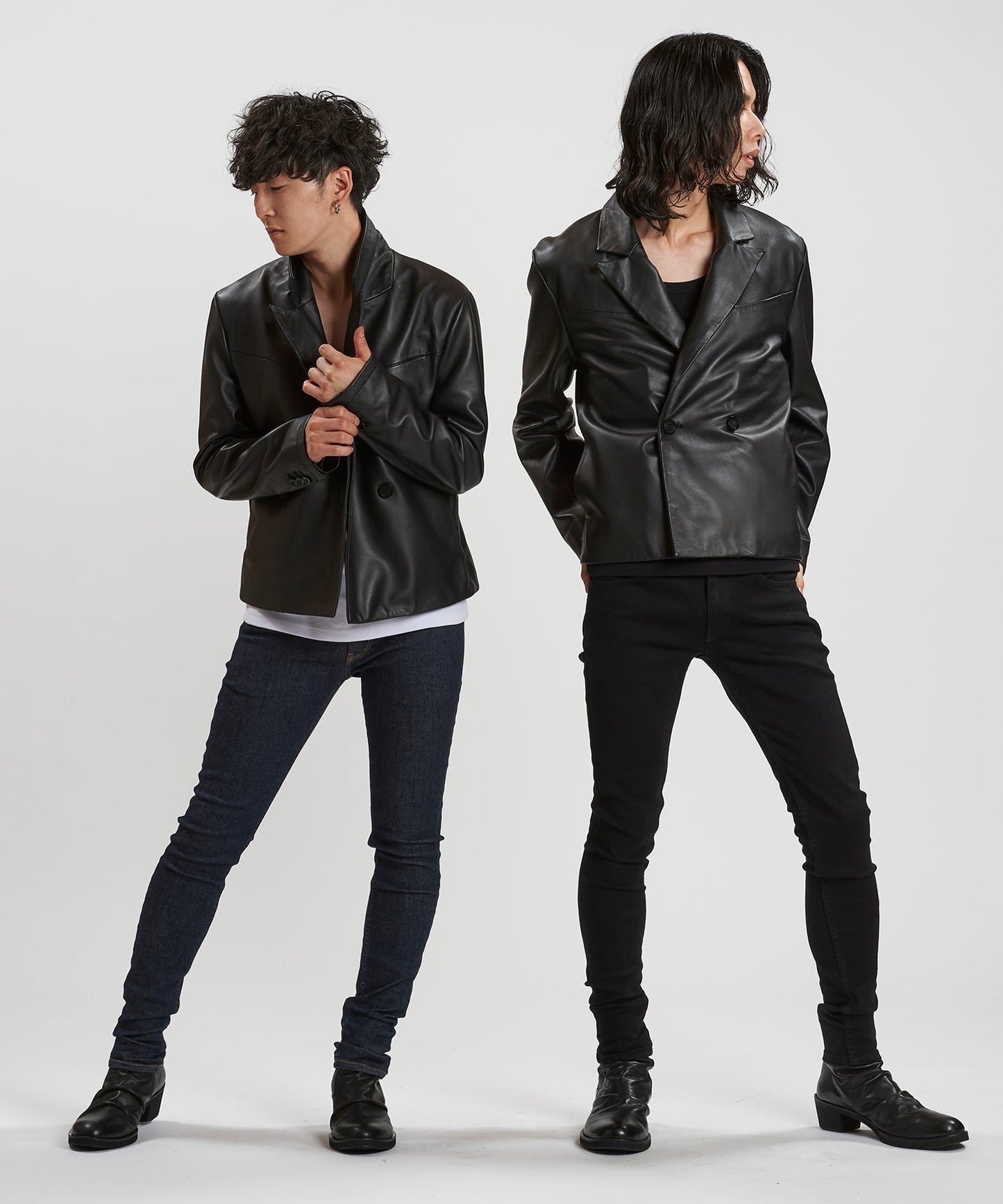 BLACK Model:H169cm / BLACK Model:H180cm