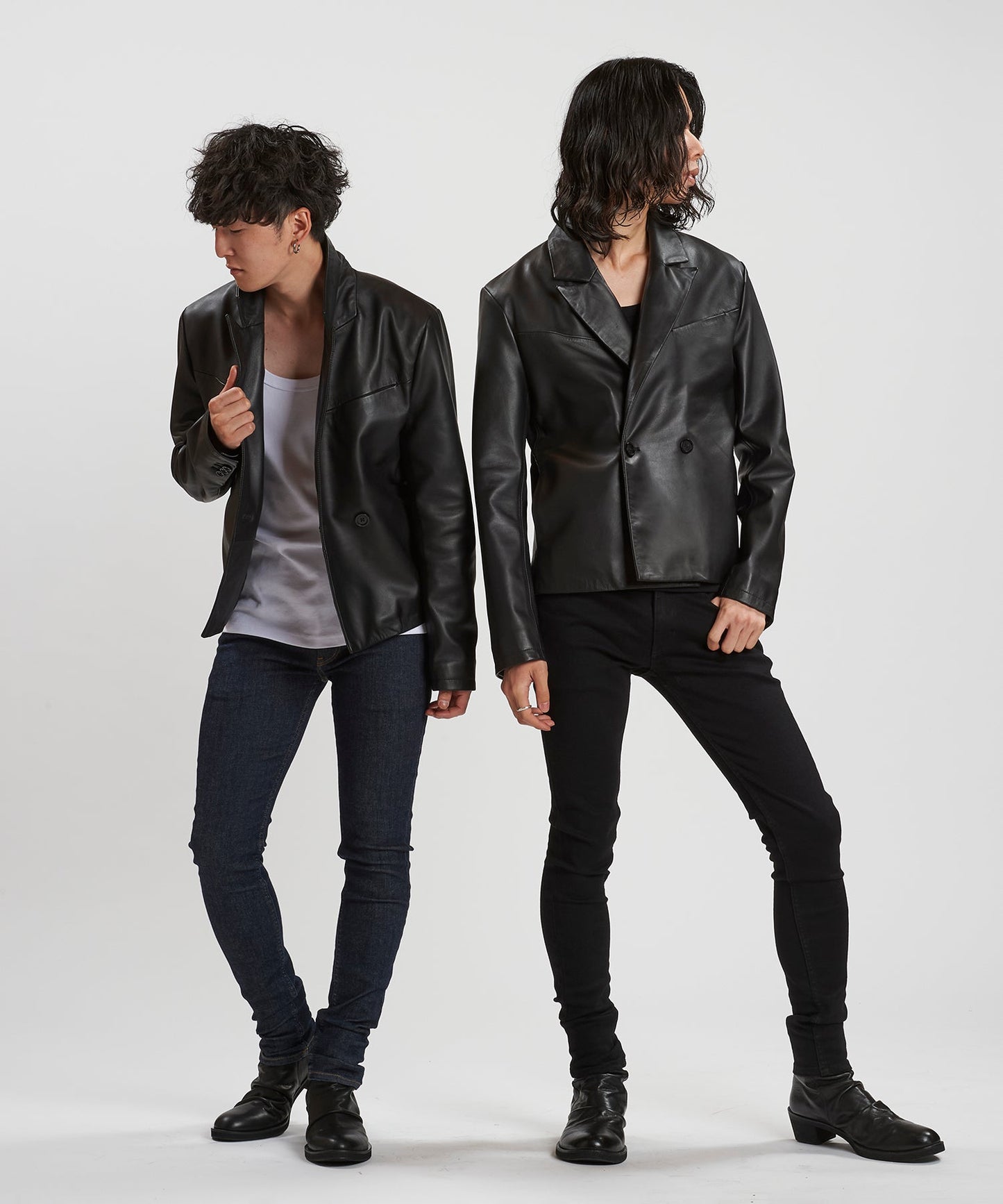 BLACK Model:H169cm / BLACK Model:H180cm
