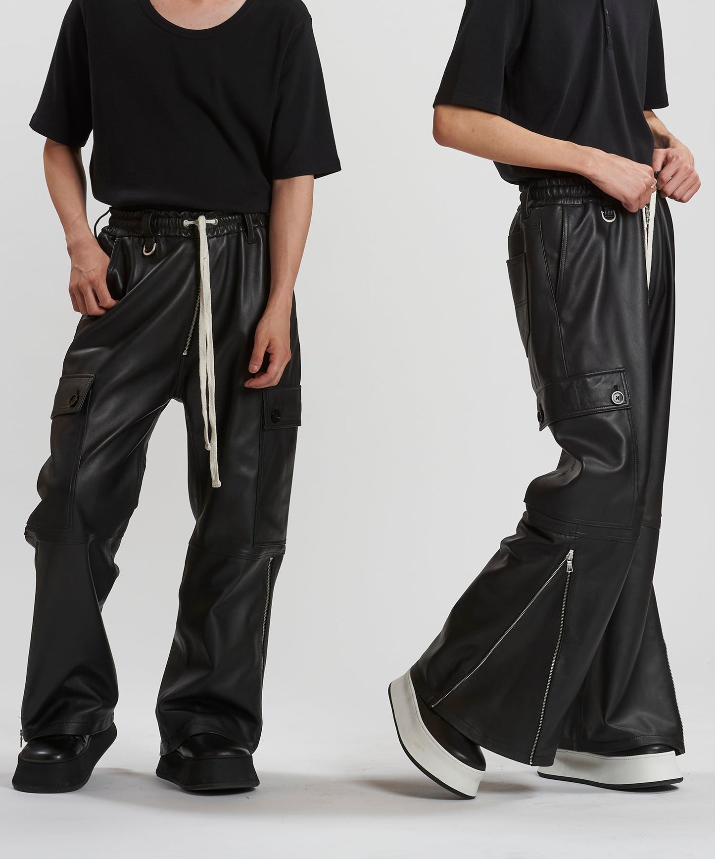 BLACK Model:H169cm / BLACK Model:H180cm