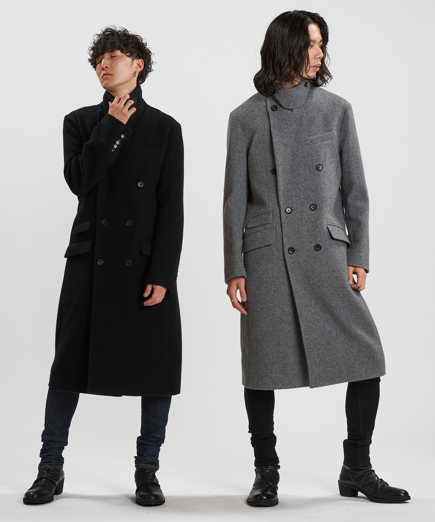 BLACK Model:H169cm / GRAY Model:H180cm