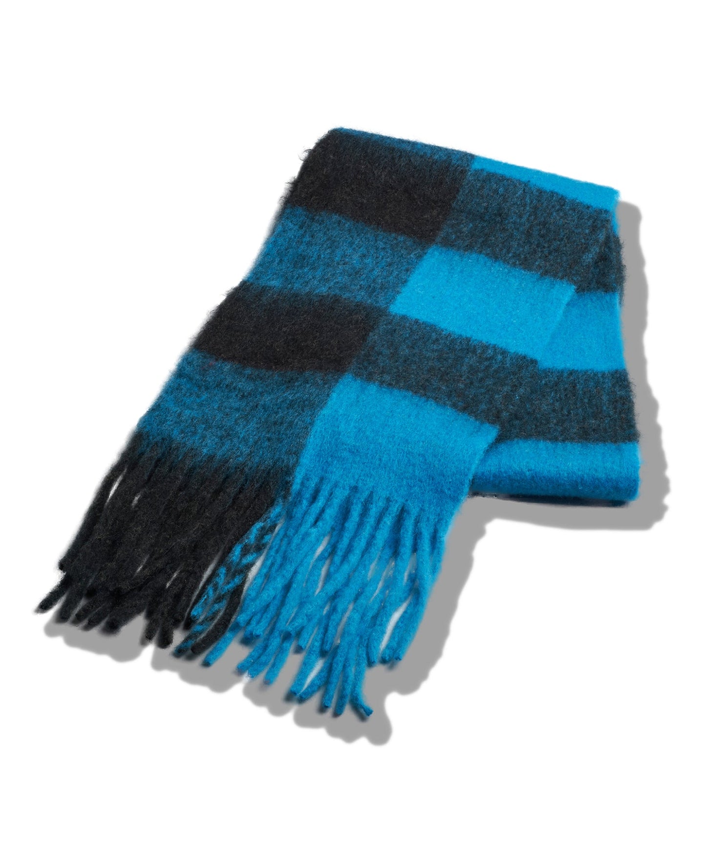 ブロックチェックストール