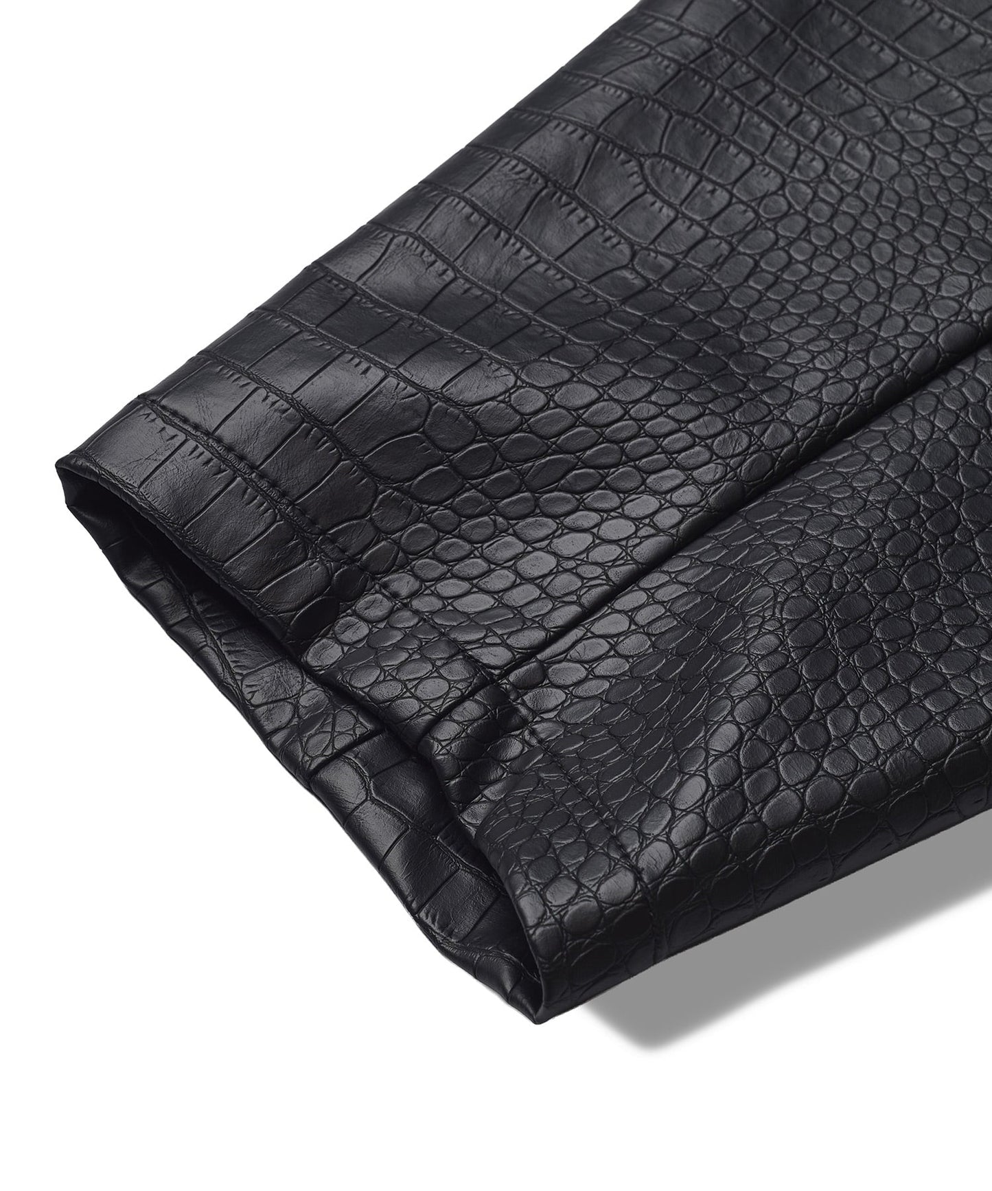 シンセティックレザーBIGフーデッドBLZ