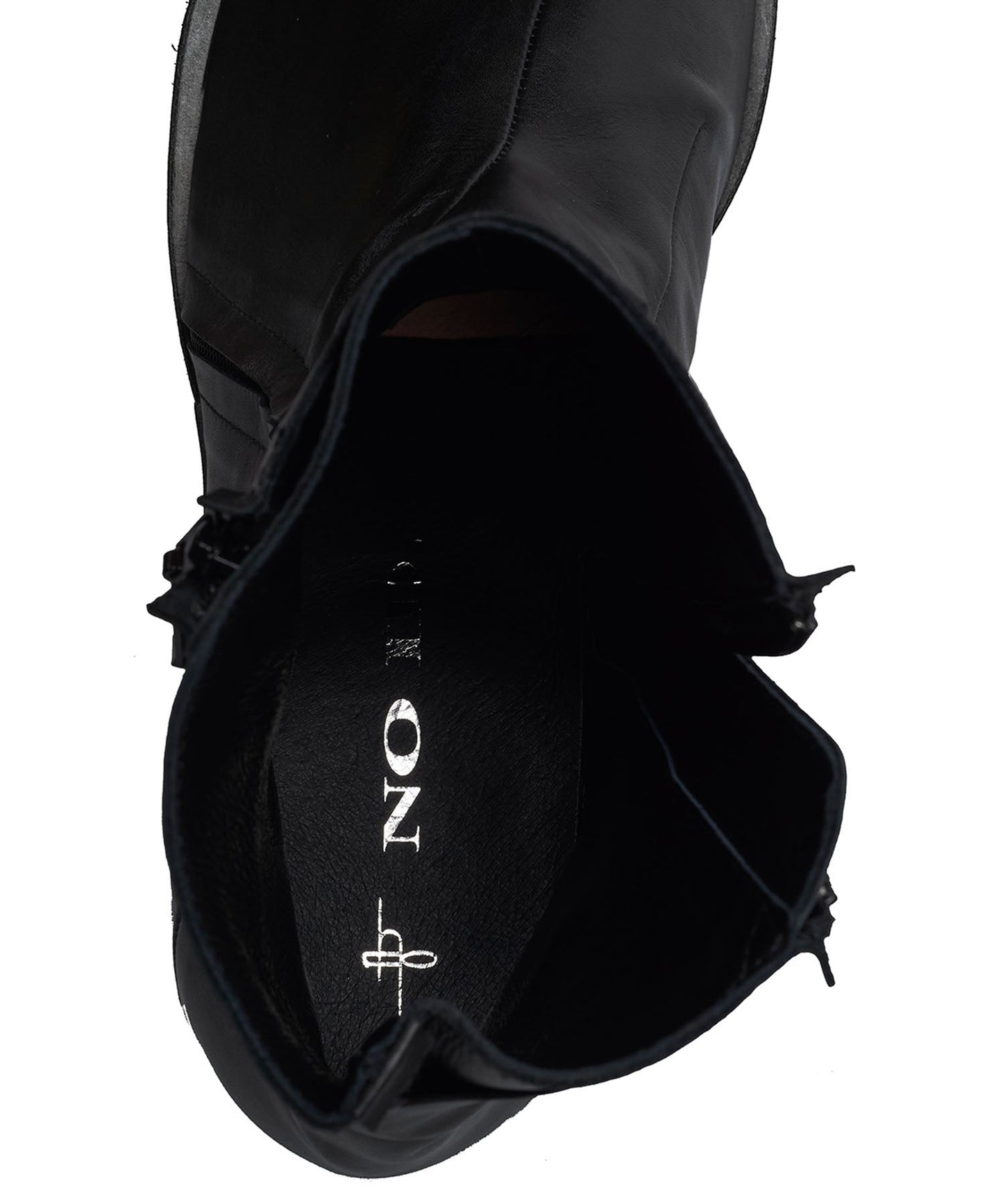 レイヤードヒールブーツ