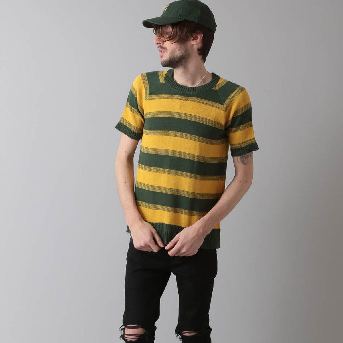 ＣニットボーダーＣ／Ｎプルオーバー