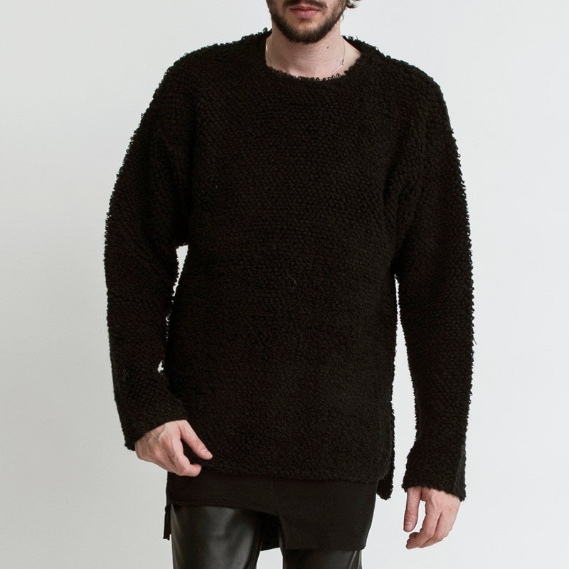 AWニットループC/Nプルオーバー