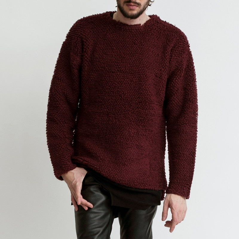 AWニットループC/Nプルオーバー