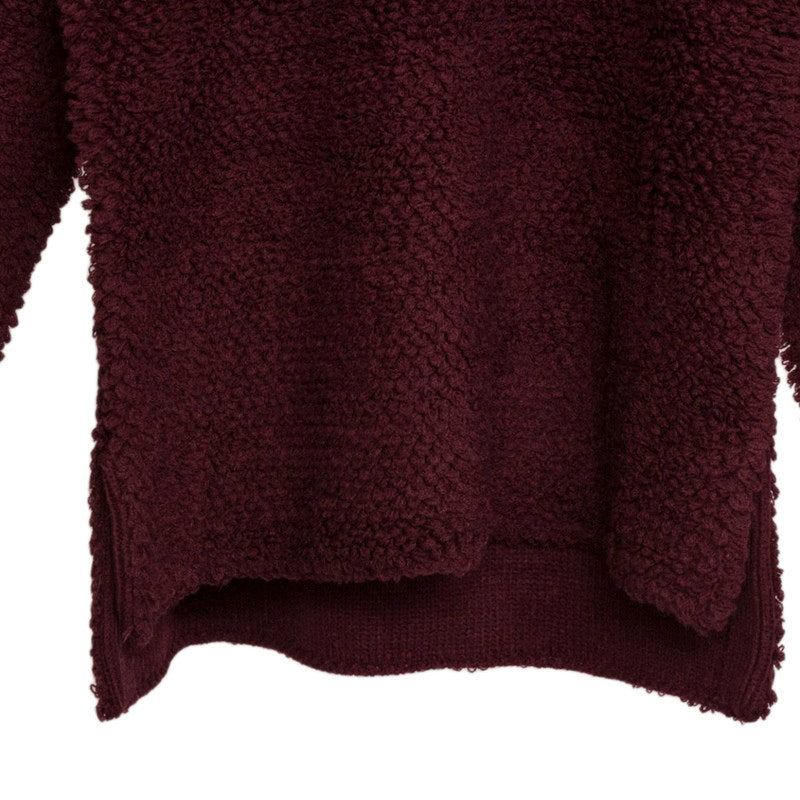 AWニットループC/Nプルオーバー