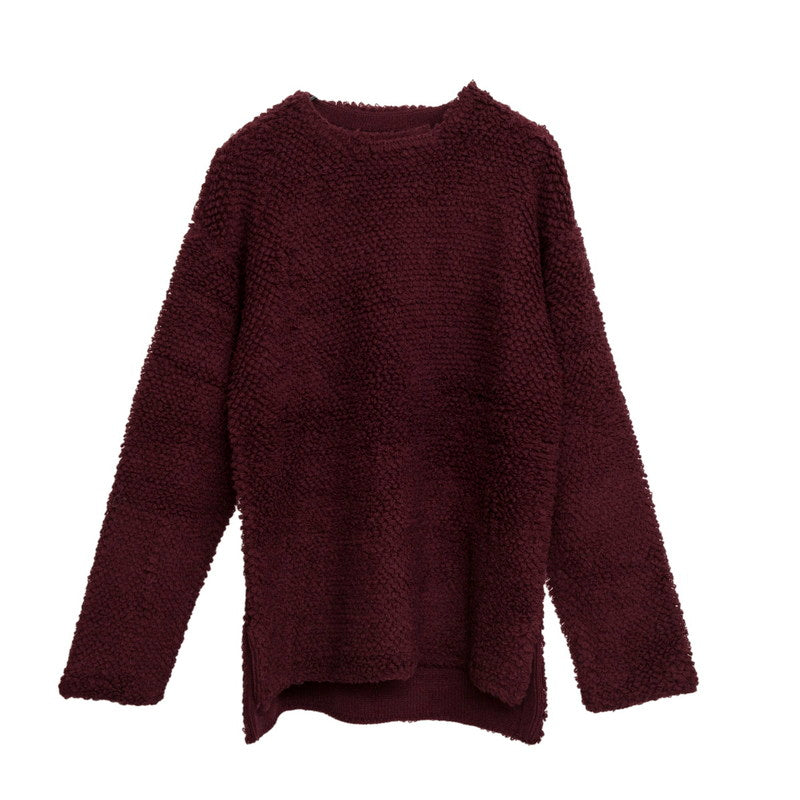 AWニットループC/Nプルオーバー