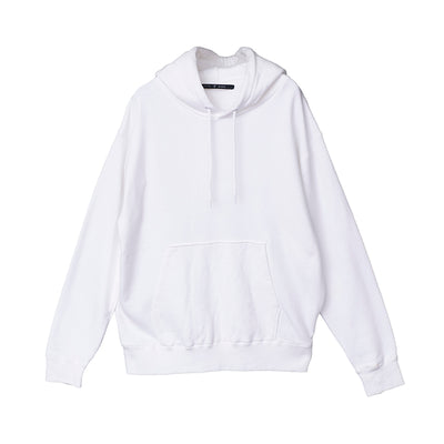 クラックメタリックプリントプルオーバーパーカ