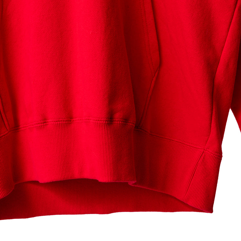 クラックメタリックプリントプルオーバーパーカ