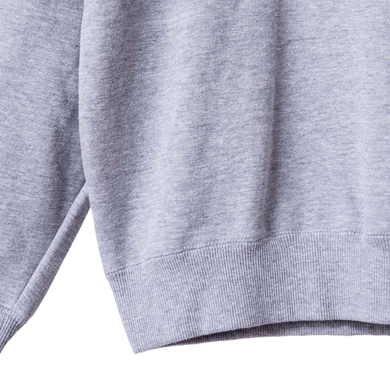 裏毛サンダーラインプリントC/Nプルオーバー