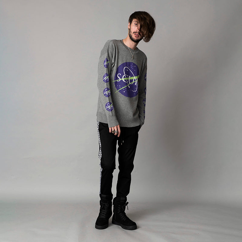 CニットSCUM-JQ-C/N-BIGプルオーバー