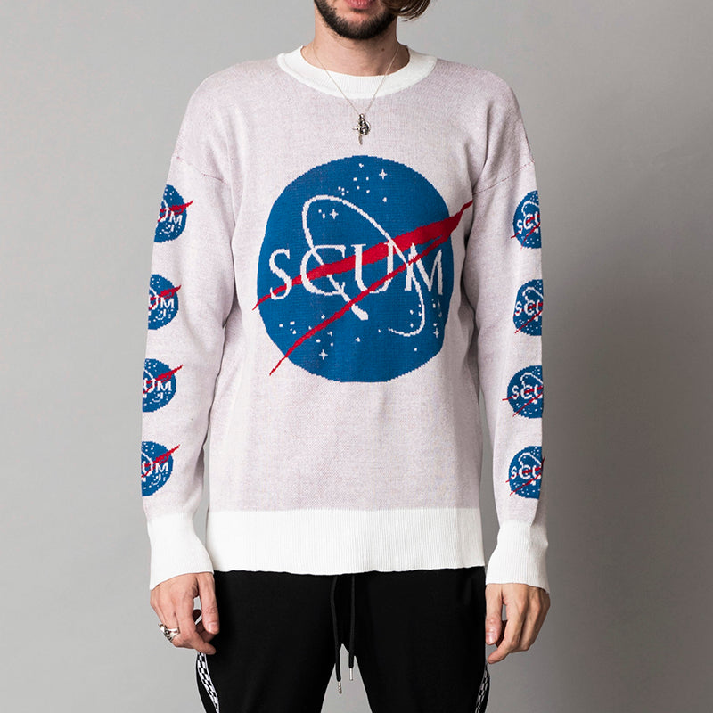 CニットSCUM-JQ-C/N-BIGプルオーバー