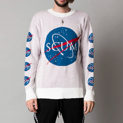 CニットSCUM-JQ-C/N-BIGプルオーバー