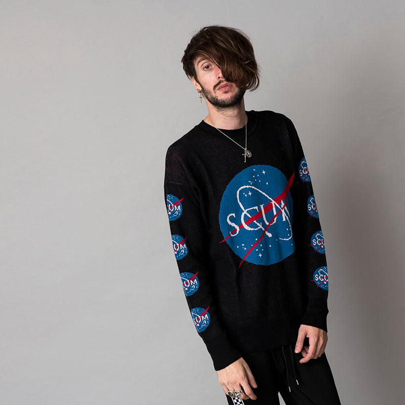 CニットSCUM-JQ-C/N-BIGプルオーバー