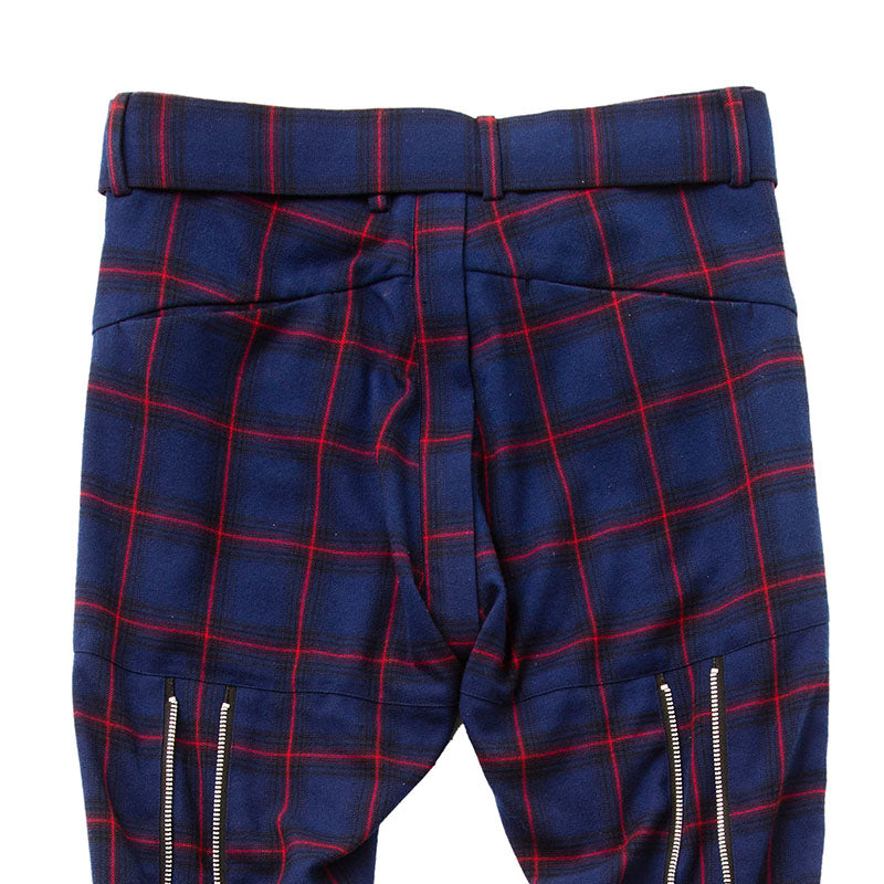 Ombre Check Bondage Separate Trousers