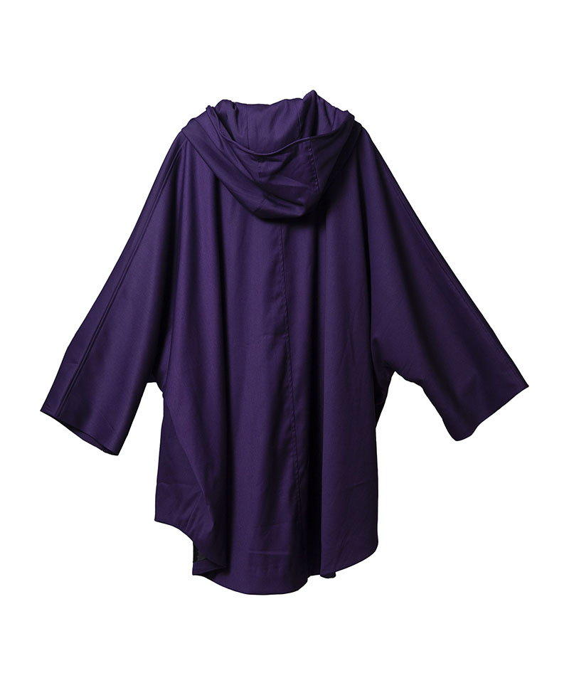 フーデッドポンチョ