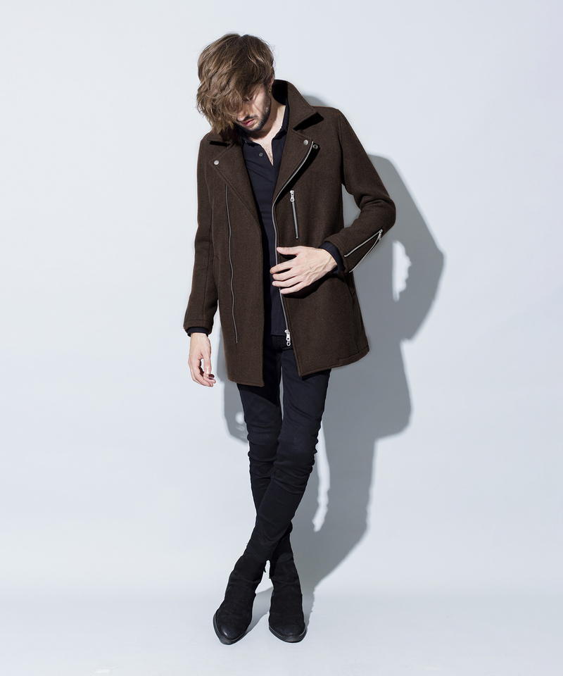 メルトンライダースコート