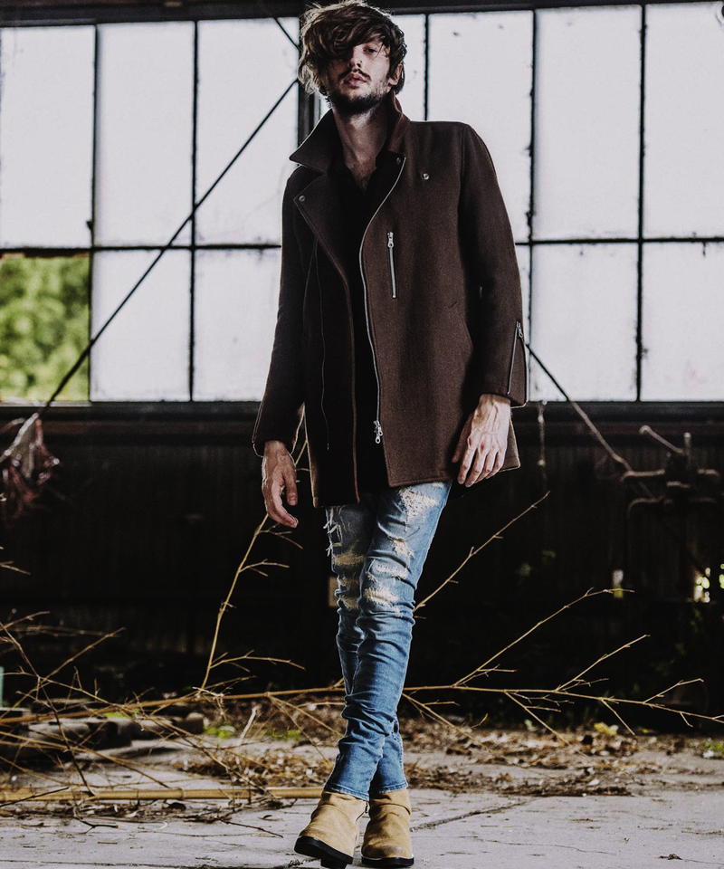 メルトンライダースコート